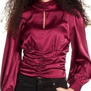 Gorgeous Burgundy Blouse